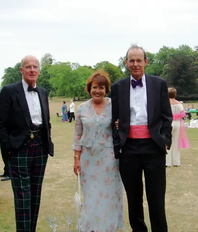 David, Sue & Peter. Glyndebourne
