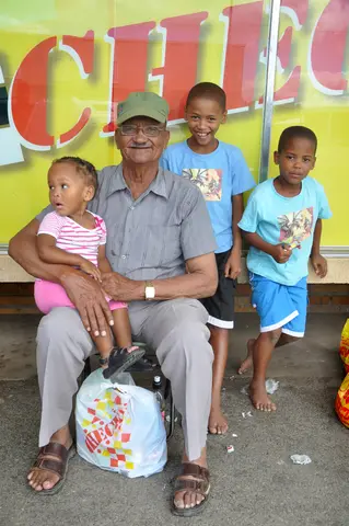 Jan Arends & family. Swellendam 2011
