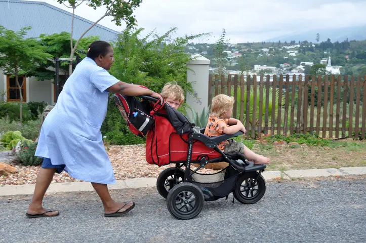 Michelle and charges. Swellendam 2011