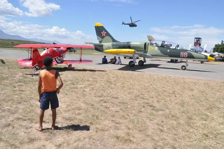 Jovan Bouwer at Swellendam Airshow. 2011