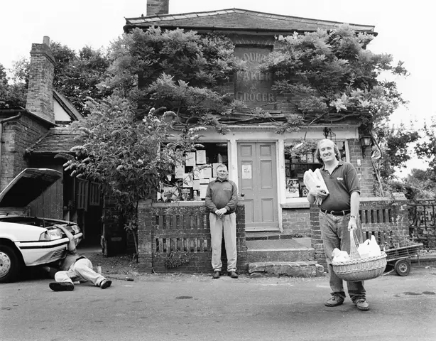 Robin Taylor & Chubb Macaulay. Aldworth Post Office Stores