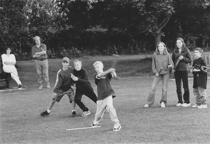 Rounders on the Receation Ground