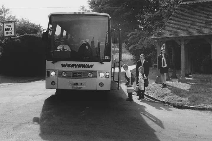 The school bus