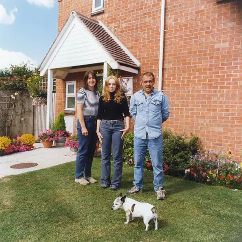 Beryl & Bernard Merrell with Beth, The Glebe