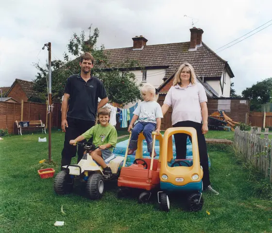 Rick & Alison Carter with Jamie & Rachel, Ambury Road