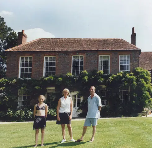 Fiona & Christopher Soames with Emily, Westridge Manor