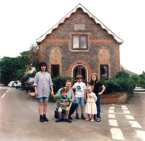 Amanda & Phil Holliday with Poppy 10, Rory 8, Will 6, Ruby3