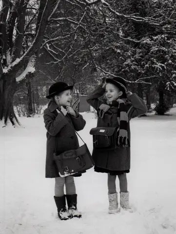 Katie Brindle, on the right, and friend