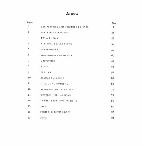 CDWT Medical History