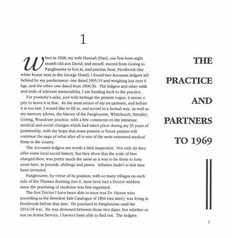 CDWT Medical History