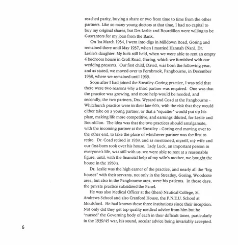 CDWT Medical History