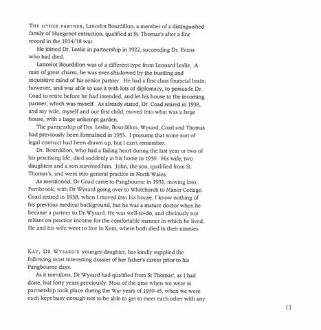 CDWT Medical History