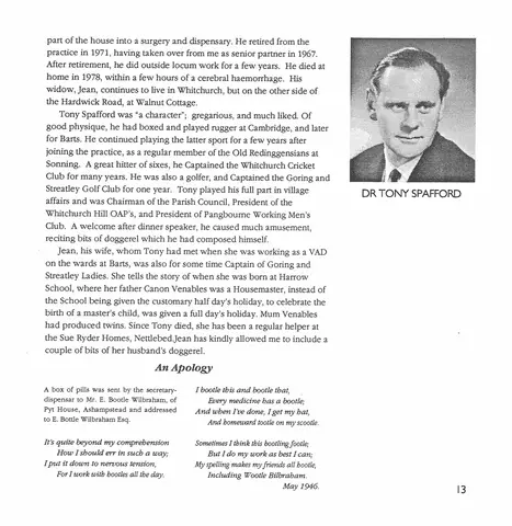 CDWT Medical History