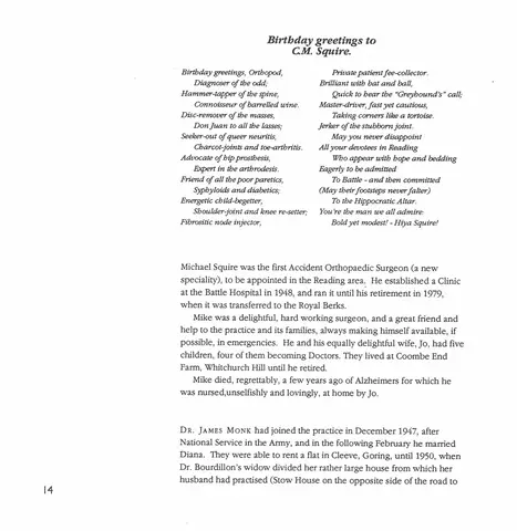 CDWT Medical History