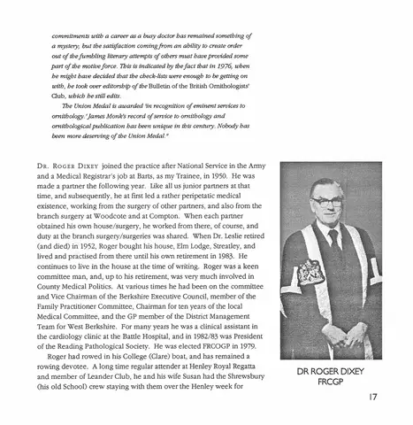 CDWT Medical History