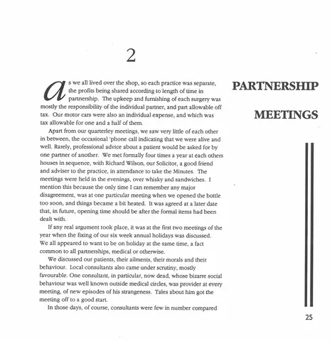 CDWT Medical History