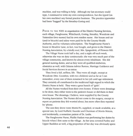 CDWT Medical History
