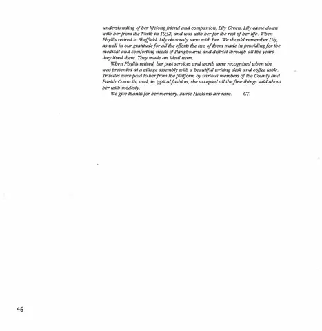 CDWT Medical History
