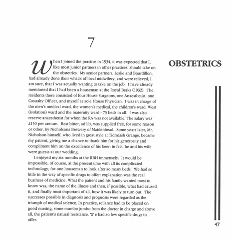 CDWT Medical History