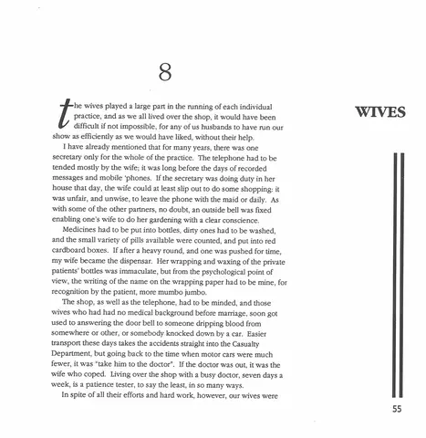 CDWT Medical History
