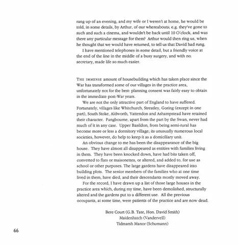 CDWT Medical History