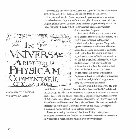CDWT Medical History