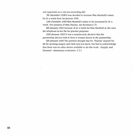 CDWT Medical History