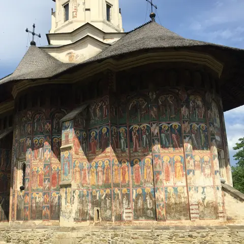 Moldovita Monastery, frescos from 1537