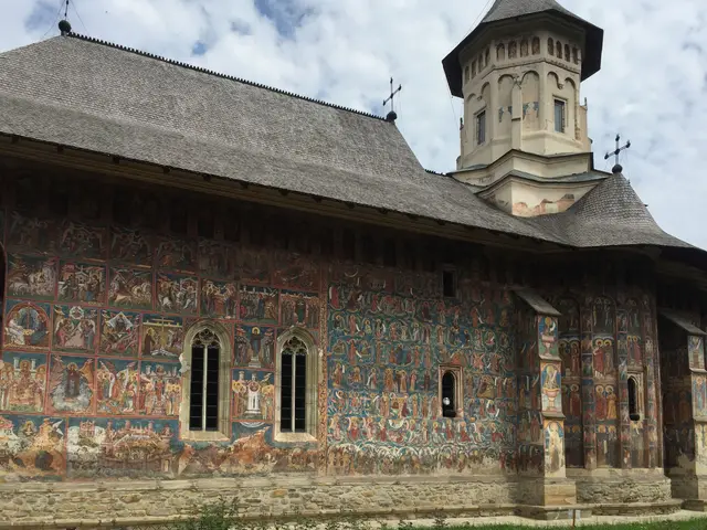 Moldovita Monastery, frescos from 1537