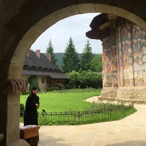 Moldovita Monastery, frescos from 1537