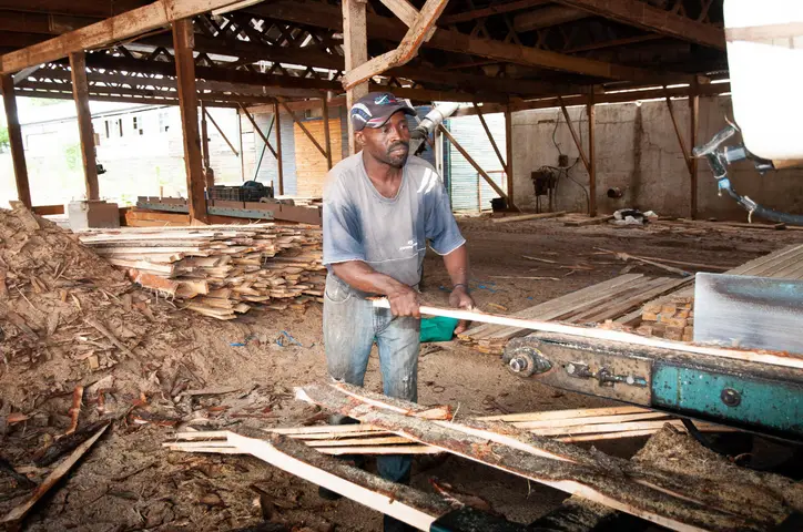 John Mona. Sawmill, Maynier St, Swellendam 2019