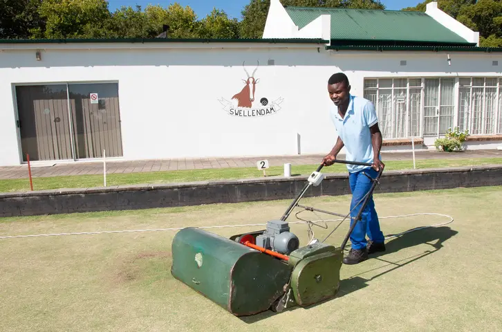 Kudzai Tiringe, Green Keeper. Swellendam 2019