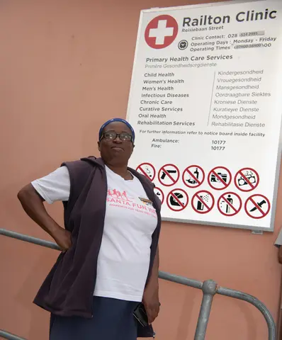 Ruth Maripfonde, Railton Clinic. Railton, Swellendam 2020