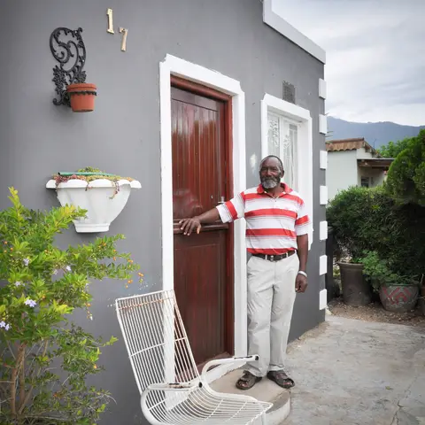 Michael Dyanti at home in Ganzania St, Railton. 2018