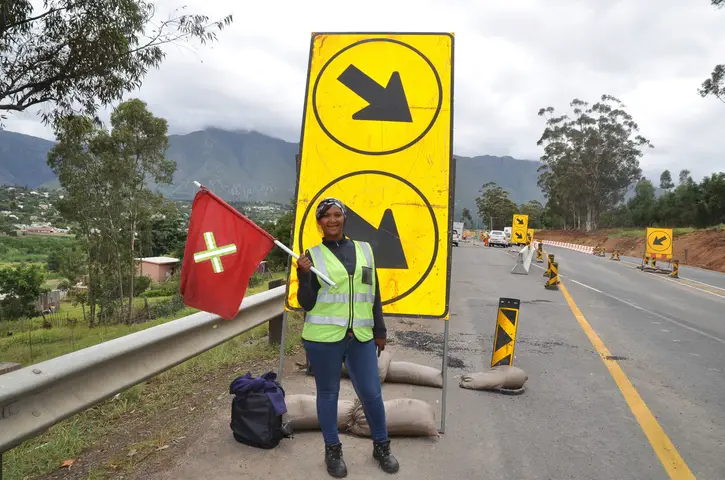Samantha. Flagman/Radio operator. Swellendam 2018