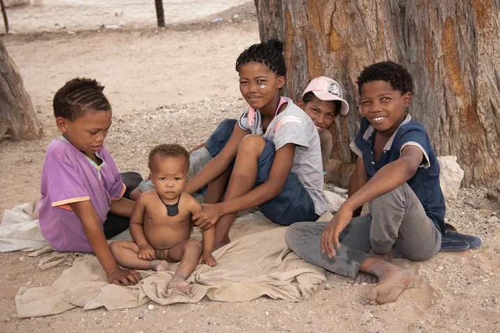 San family. Northern Cape 2020
