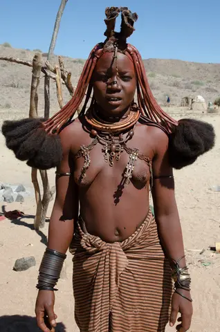 Himba woman, near Uis, Namibia 2016